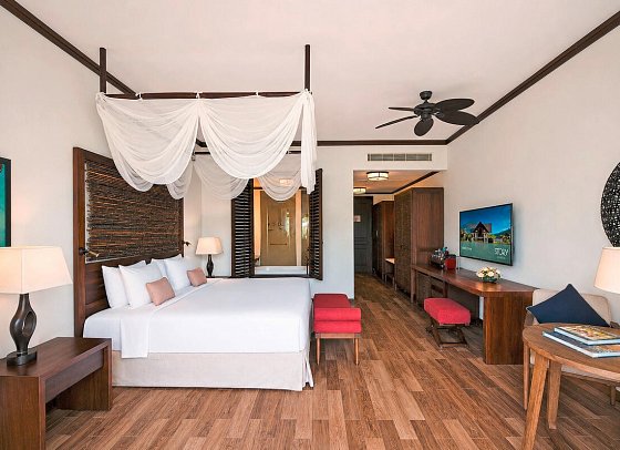 STORY Seychelles - Wohnbeispiel Junior Suite (Zimmercodierungen JB1, JB8, JH1, JBG, JX8, JH2, WI1 & WI8)