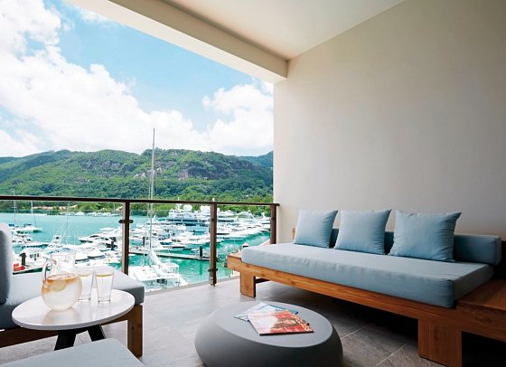 Eden Bleu Hotel - Wohnbeispiel Luxury Suite Marina View (Zimmercodierung WB1)