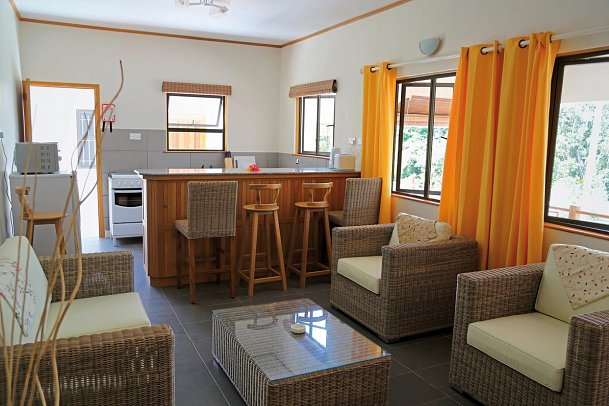 Anse Soleil Beachcomber - Wohnbeispiel Chalet (Zimmercodierung UB1)