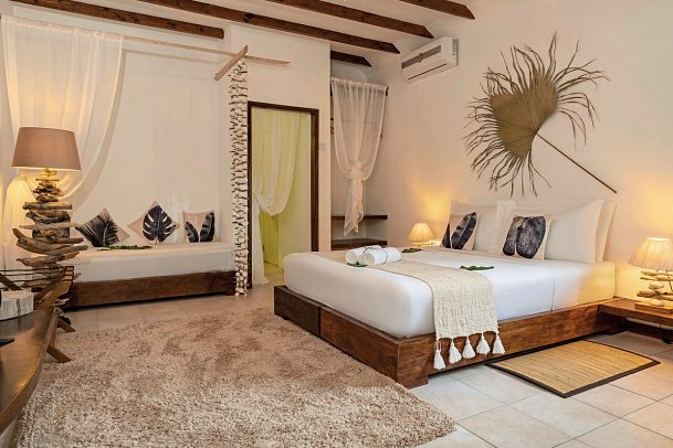 Bliss Hotel Praslin - Wohnbeispiel Eden Garden Superior (Zimmercodierung US1)