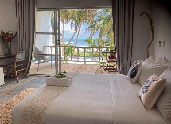 Bliss Hotel Praslin - Wohnbeispiel Beach House Beach Superior (Zimmercodierung US2)