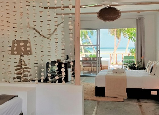 Bliss Hotel Praslin - Wohnbeispiel Beach House Beach Deluxe (Zimmercodierung UD1)