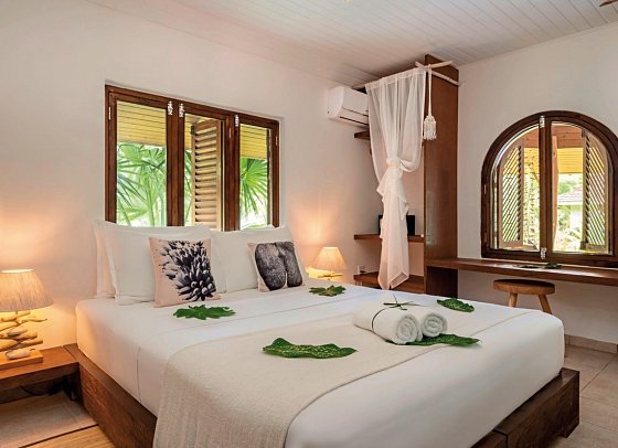 Bliss Hotel Praslin - Wohnbeispiel Eden Garden Charm (Zimmercodierung UB1)