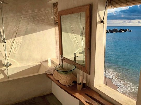 Bliss Hotel Seychelles - Wohnbeispiel Seaside Sea View Junior Suite (Zimmercodierung JBC)