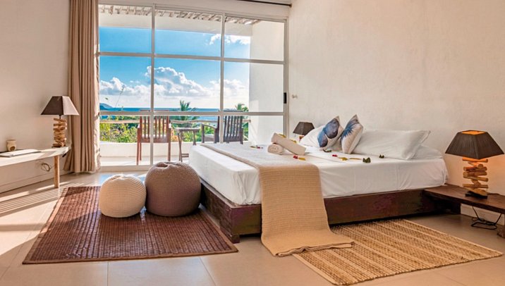 Bliss Hotel Seychelles - Wohnbeispiel Secret Garden Charme Superior (Zimmercodierung USG)