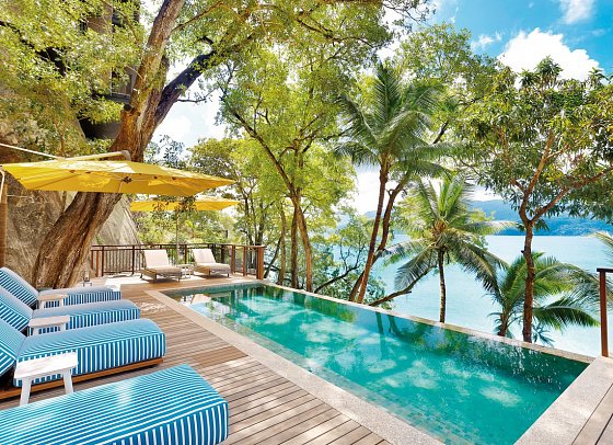 Mango House Seychelles - Wohnbsp. One Bedroom Bay House Suite with Plunge Pool (Zimmercodierung WB2)