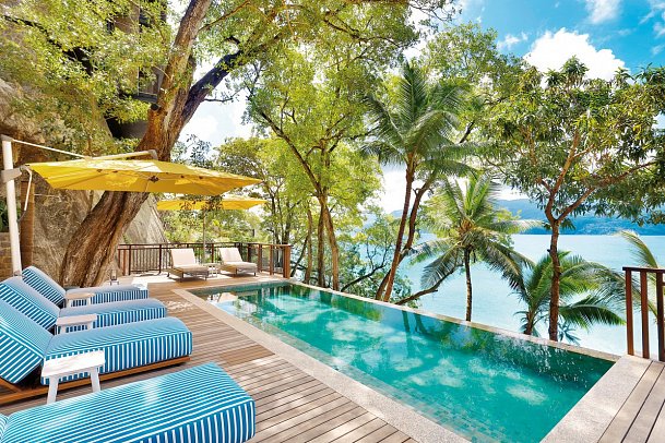 Mango House Seychelles - Wohnbsp. One Bedroom Bay House Suite with Plunge Pool (Zimmercodierung WB2)