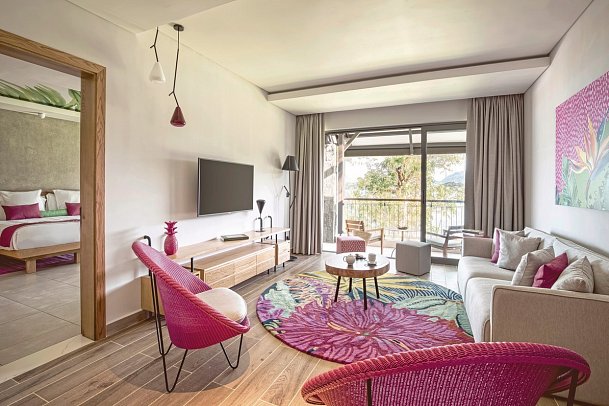 Club Med Seychelles - Wohnbeispiel Suite S2 (Zimmercodierung WB1)