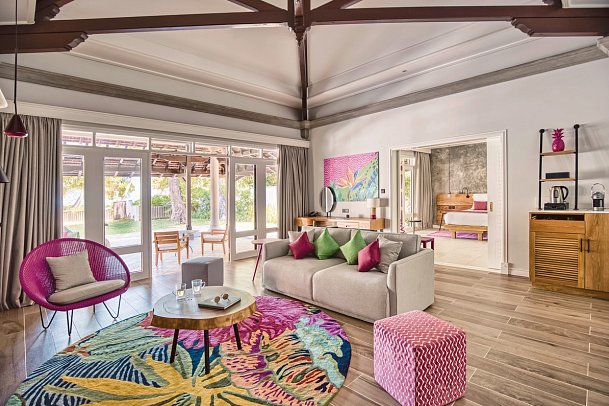 Club Med Seychelles - Wohnbeispiel Suite Privater Pool Meerblick S2P (Zimmercodierung W1M)