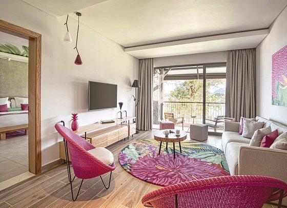 Club Med Seychelles - Wohnbeispiel Suite S2 (Zimmercodierung WB1)