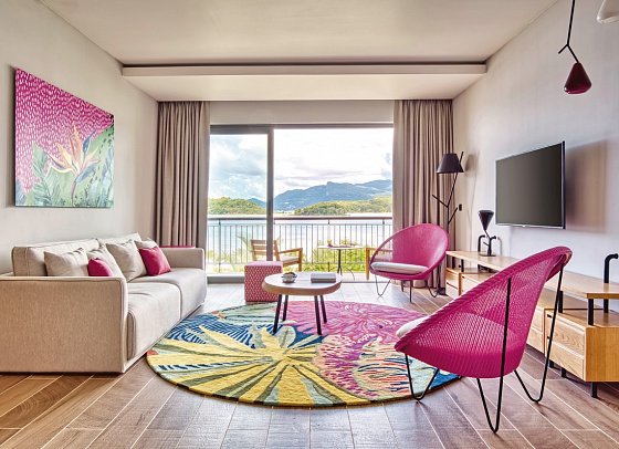 Club Med Seychelles - Wohnbeispiel Suite Meerblick S2+ (Zimmercodierung WBM)