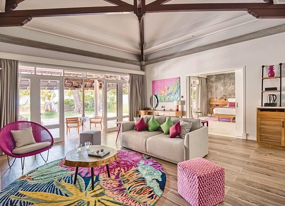 Club Med Seychelles - Wohnbeispiel Suite Privater Pool Meerblick S2P (Zimmercodierung W1M)