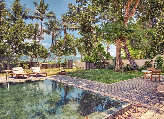 Club Med Seychelles - Wohnbeispiel Suite Privater Pool Meerblick S2P (Zimmercodierung W1M)