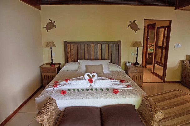 Cerf Island Resort - Wohnbeispiel Tortoise Suite (Zimmercodierungen WB1, WH1 & WB8)