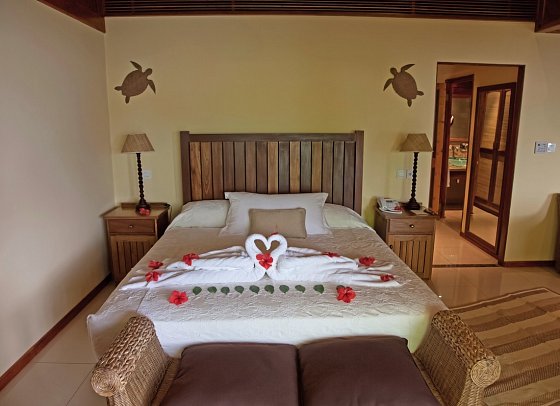 Cerf Island Resort - Wohnbeispiel Tortoise Suite (Zimmercodierungen WB1, WH1 & WB8)