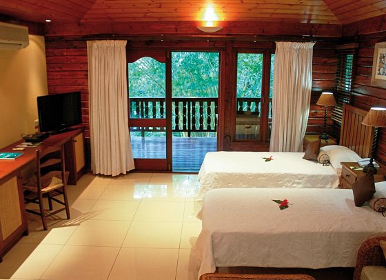 Cerf Island Resort - Wohnbeispiel Tortoise Suite (Zimmercodierungen WB1, WH1 & WB8)