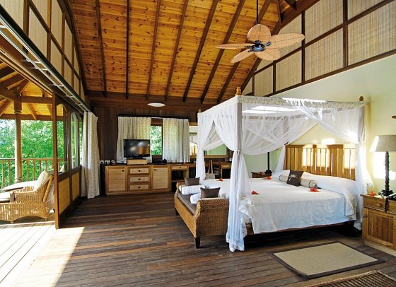 Cerf Island Resort - Wohnbeispiel Hideaway Ocean View Villa (Zimmercodierungen V1M, VHM & VM8)