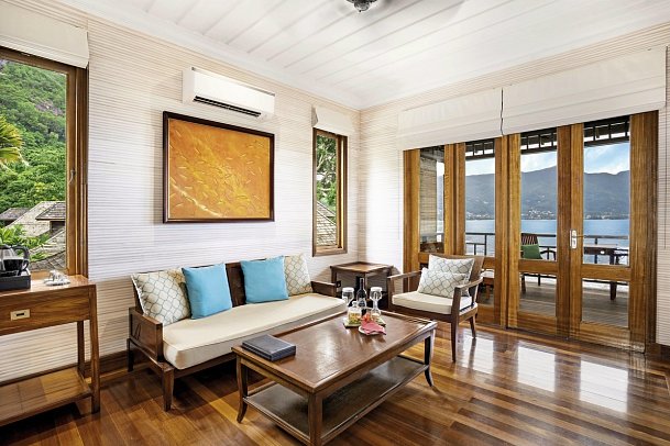 Hilton Seychelles Northolme Resort & Spa - Wohnbeispiel King Sunset Villa (Zimmercodierungen VB1 & VH1)