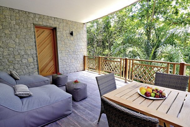 Le Domaine de l'Orangeraie - Wohnbeispiel Garden Suite Residence (Zimmercodierungen W1G & WHG)