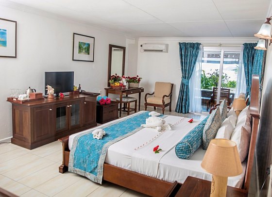 La Digue Island Lodge - Wohnbeispiel Beach House Suite (Zimmercodierungen JBM & WBM)