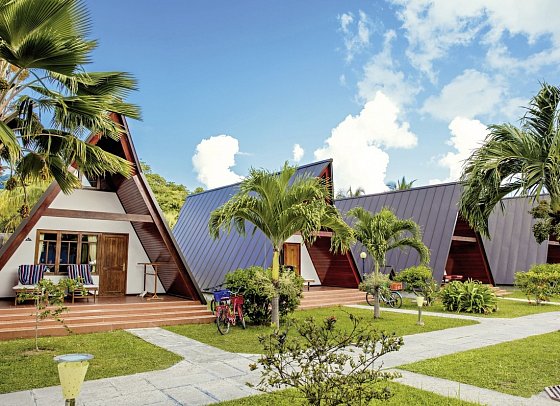 La Digue Island Lodge - Wohnbeispiel Garden Chalet (Zimmercodierung OBG)