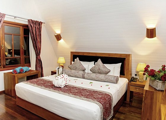 La Digue Island Lodge - Wohnbeispiel Garden Chalet (Zimmercodierung OBG)