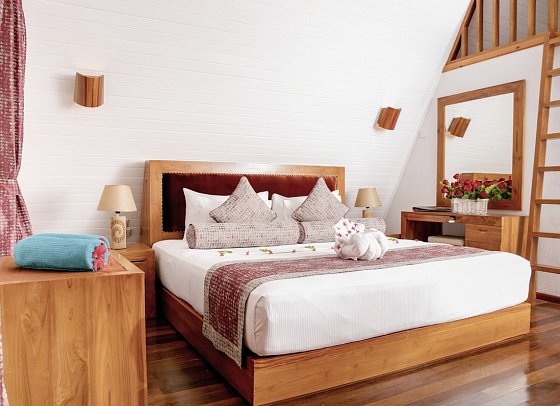 La Digue Island Lodge - Wohnbeispiel Beach Chalet (Zimmercodierung OBM)
