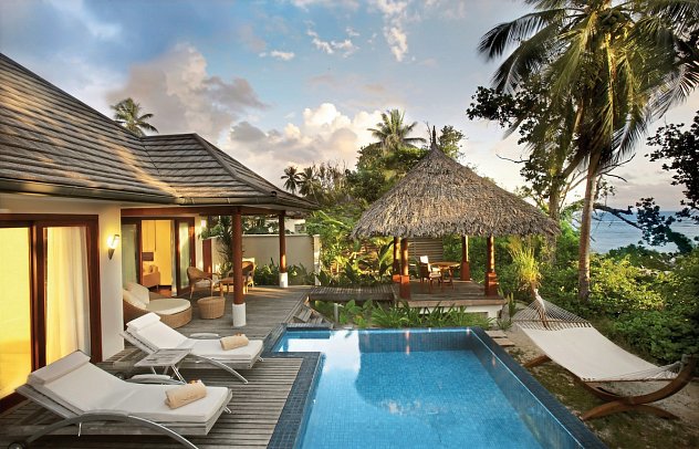 Labriz Seychelles - Wohnbeispiel Beach Villa with Garden Plunge Pool (Zimmercodierungen V1M, VH3 & VI8)