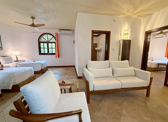 Castello Beach Hotel - Wohnbeispiel Family Suite (Zimmercodierung JI1)