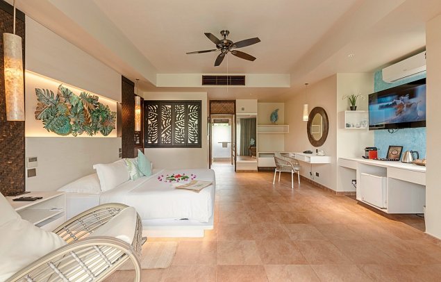 Le Duc de Praslin Hotel & Villas - Wohnbeispiel Superior (Zimmercodierungen US1 & UH2)