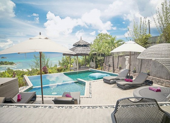 Le Duc de Praslin Hotel & Villas - Wohnbeispiel Villa 270 (Zimmercodierung VB2)
