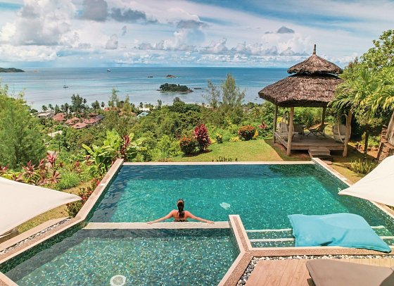 Le Duc de Praslin Hotel & Villas - Wohnbeispiel Villa 270 (Zimmercodierung VB2)