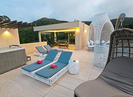 Le Duc de Praslin Hotel & Villas - Wohnbeispiel Villa 360 (Zimmercodierung VB3)