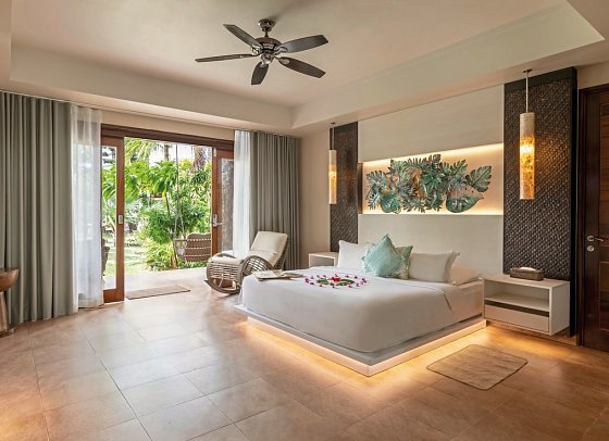 Le Duc de Praslin Hotel & Villas - Wohnbeispiel Superior (Zimmercodierungen US1, UH1 & UD8)