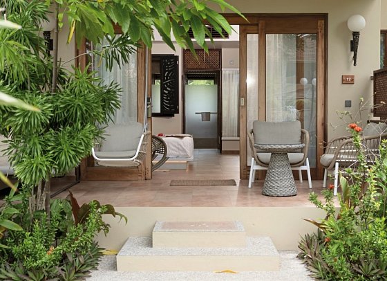 Le Duc de Praslin Hotel & Villas - Wohnbeispiel Superior (Zimmercodierungen US1 & UH2)