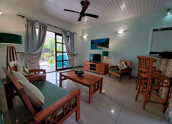 Cabanes des Anges - Wohnbeispiel Apartment (Zimmercodierungen AB1 & AC1)