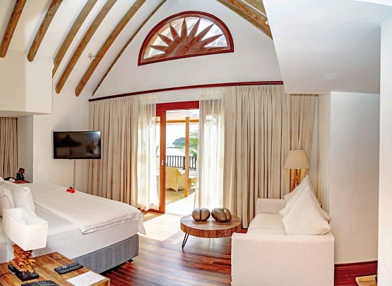 Village du Pecheur - Wohnbeispiel Beachfront Terrace Suite (Zimmercodierungen WBM & WHM)