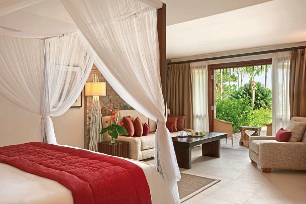 Kempinski Seychelles Resort Baie Lazare - Wohnbeispiel Deluxe Lagoon View Suite (Zimmercodierung WD1)