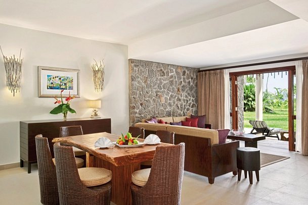 Kempinski Seychelles Resort Baie Lazare - Wohnbeispiel Deluxe Lagoon View Suite (Zimmercodierung WD1)