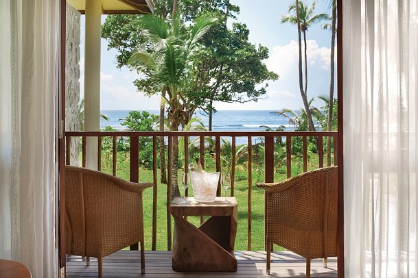 Kempinski Seychelles Resort Baie Lazare - Wohnbeispiel Deluxe Ocean View (Zimmercodierungen UDM, UH3, DD8 & FB1)
