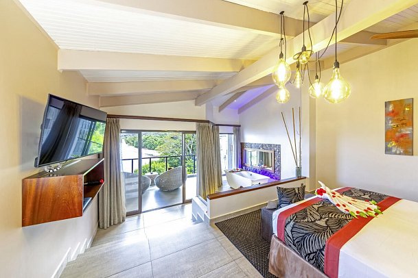 Coco de Mer & Black Parrot Suites - Wohnbeispiel Junior Suite (Zimmercodierungen JB1, JH1 & JH2)