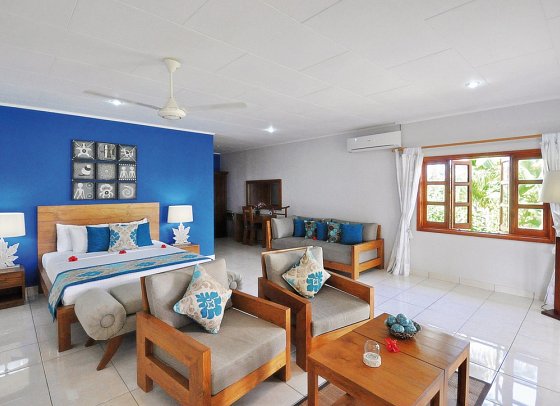 Villas de Mer Hotel - Wohnbeispiel Junior Suite (Zimmercodierungen JB1 & JH1)