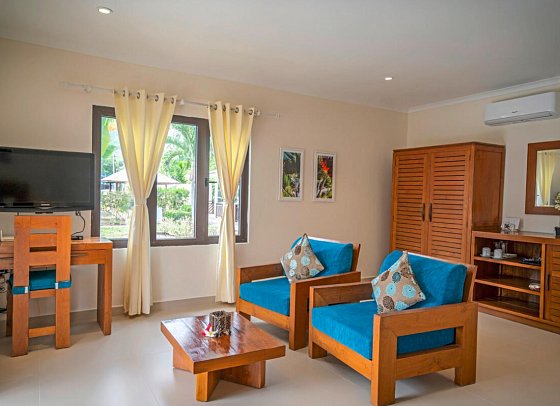 Villas de Mer Hotel - Wohnbeispiel Junior Suite (Zimmercodierungen JB1 & JH1)