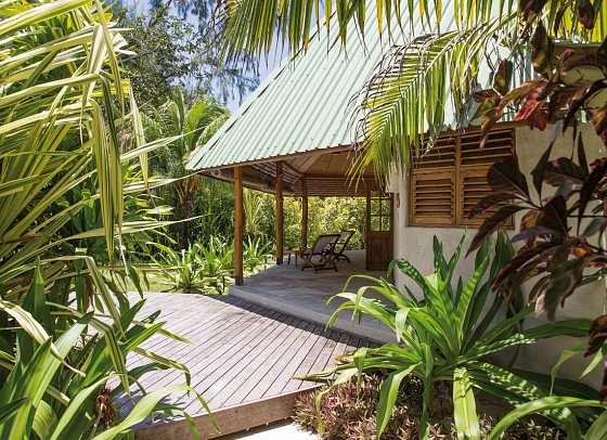Denis Private Island - Wohnbeispiel Deluxe Beach Cottage (Zimmercodierungen UB2, UH1 & DD8)