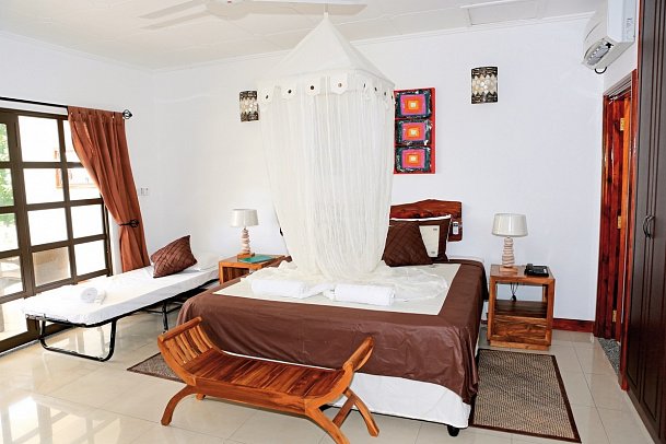 La Digue Self Catering - Wohnbeispiel Apartment (Zimmercodierung AB1)