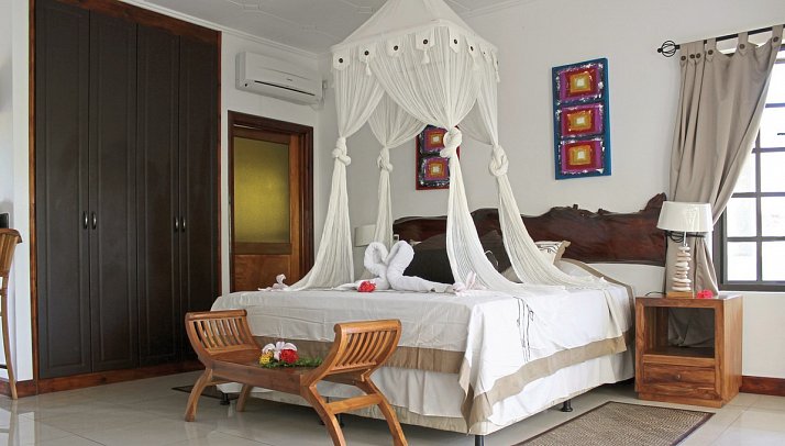 La Digue Self Catering - Wohnbeispiel Apartment (Zimmercodierung AB1)