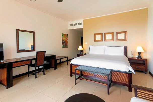DoubleTree by Hilton Seychelles – Allamanda Resort and Spa - Wohnbeispiel King Deluxe Ocean View (Zimmercodierungen UDM & DHM)