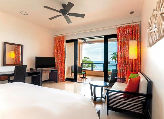 DoubleTree by Hilton Seychelles – Allamanda Resort and Spa - Wohnbeispiel King Grand Deluxe Ocean View (Zimmercodierung UD1)