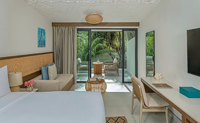 Avani+ Barbarons Seychelles - Wohnbeispiel Superior Garden View Balcony (Zimmercodierungen DS1, DS8 & UH1)