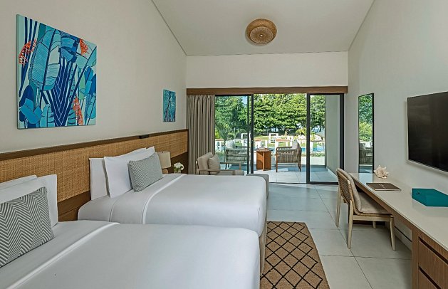 Avani+ Barbarons Seychelles - Wohnbeispiel Pemium Lagoon View Balcony (Zimmercodierungen DMP & UHP)